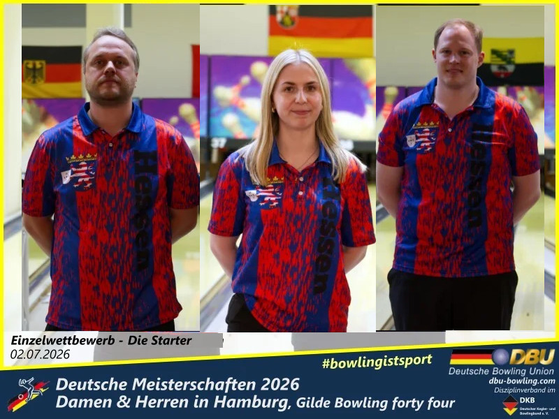 DM 2026 - Einzelstarter DM 2026 - Einzelstarter